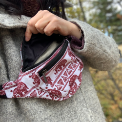 Riñonera antiEMF elefantes