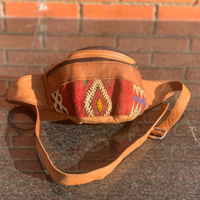 Riñonera antiEMF piel