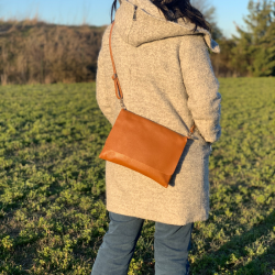 Bolso antiEMF de piel...