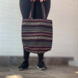 Bolso anti-radiación tela étnica